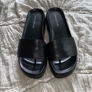 Donald Pliner Black Sandals